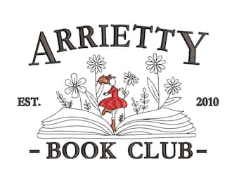 Arrietty Embroidery PES File