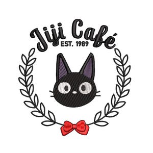 Kikis Delivery Service, Black Studio Ghibli Cat Jiji Head Kikis Delivery Service, Black Studio Ghibli Cat Jiji Head