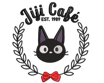 PES-bestand met borduurmotief Jiji Café