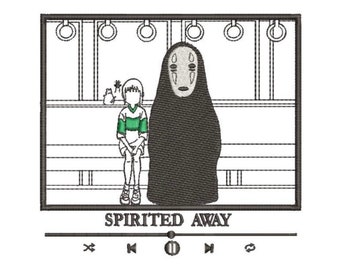 Spirited Away Embroidery PES File