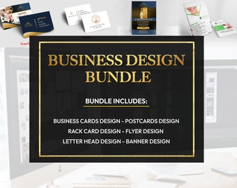 Custom Design Service, Bundle, Graphic Designer, Poster, Rack Card, Business Cards,  Artwork, Invites,  Flyers, Banners