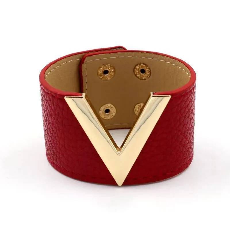 Red V Bracelet