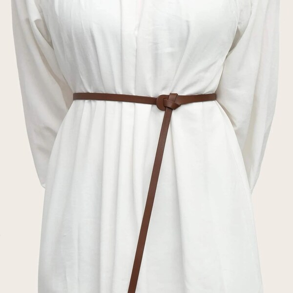 plus size brown belt