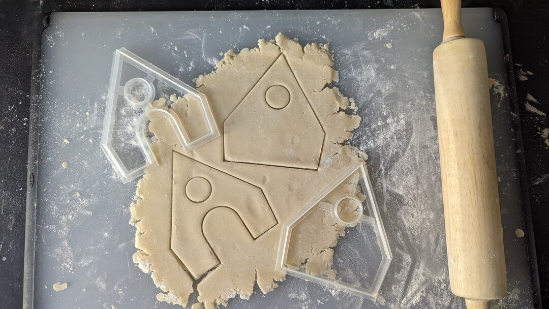 Gingerbread House Cookie Cutters Set All Pieces Included Cute Christmas