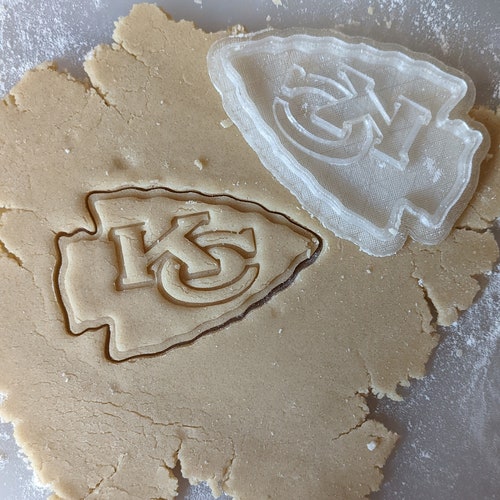KC Kansas City Chiefs Cookie Cutter Baking Sports Person Red Etsy