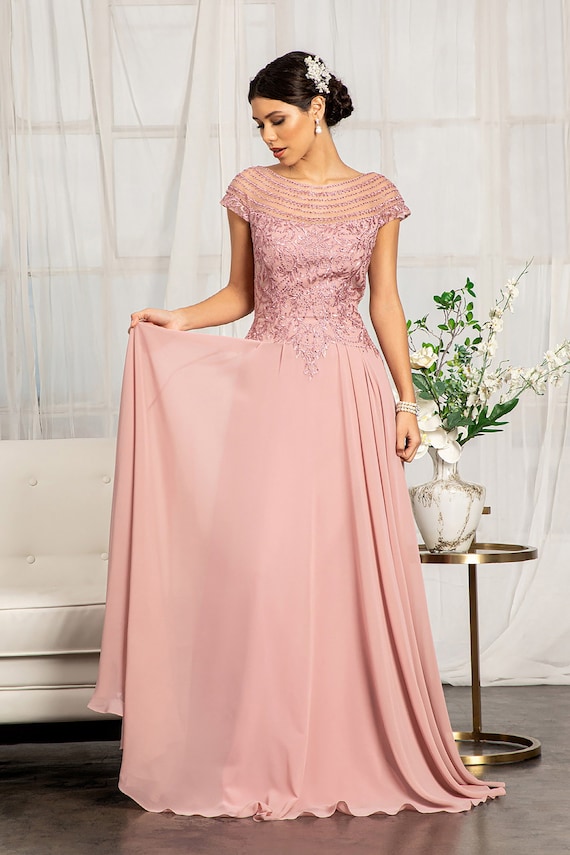 Mother of the Bride Dress /wedding Guest Dress / Beads Etsy