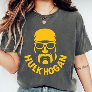 Comfort Colors® Hogan 1953-2025 shirt, Hulk Hogan Tribute Shirt, RIP Hulk Hogan Shirt, Wrestling Legend T-shirt, 80s 90s Wrestling Tshirt
