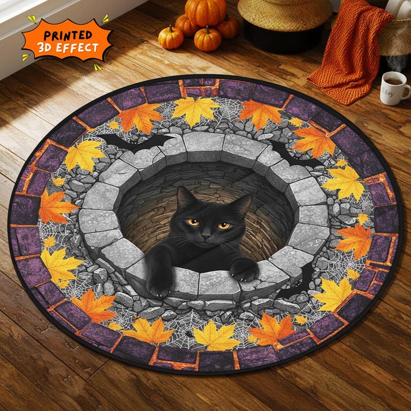 Halloween Rug - Etsy
