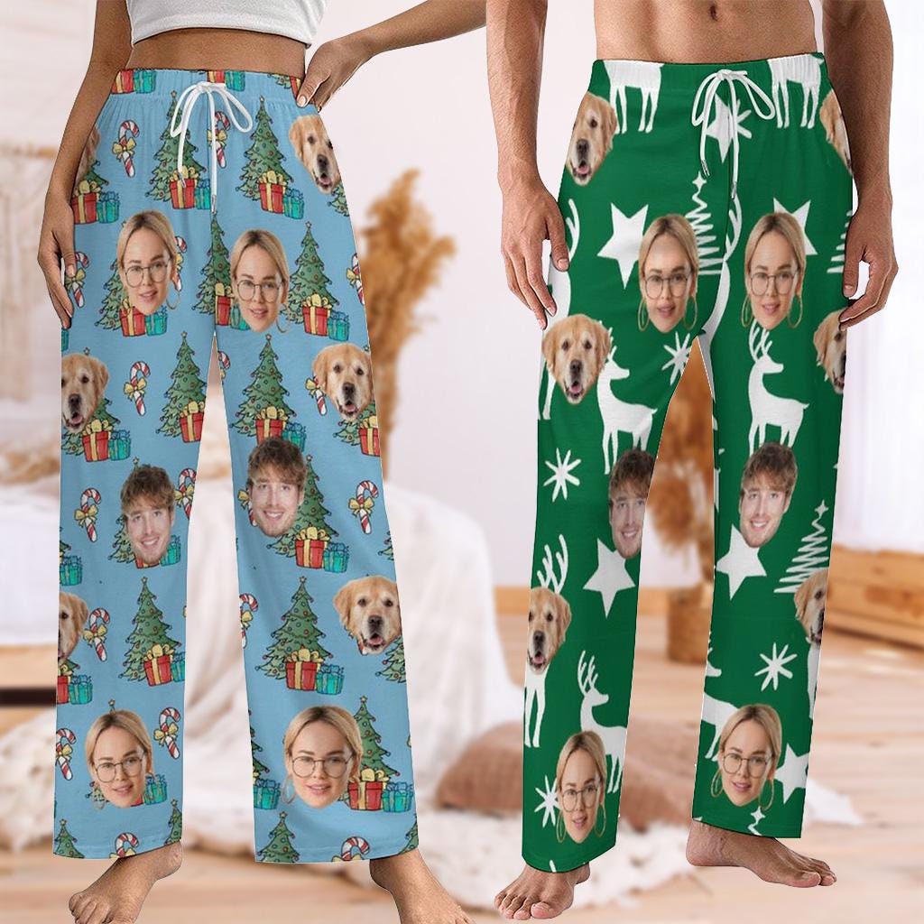 Fluffy christmas pyjama bottoms hotsell