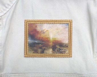 J.M.W. Turner, The Slave Ship - Iron on Patch