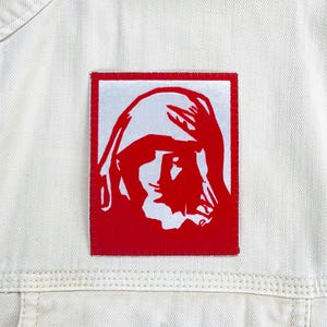 Mary, Block Print Patch