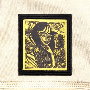 Ernst Ludwig Kirchner, Fehmarn Girls - Iron on Patch
