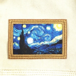 Van Gogh, Starry Night - Iron on Patch
