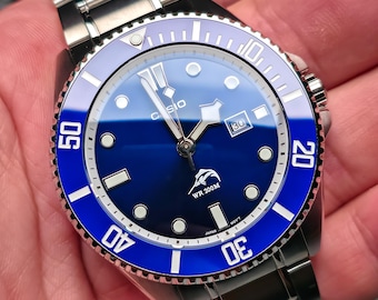 カシオ MDV106-1AB、デュロ、メンズ シルバー ステンレススチール