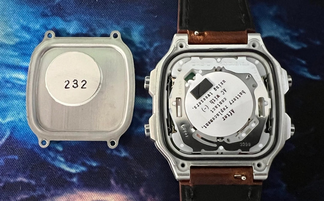 Remplacement Pile Montre Casio Changement De Pile/rénovation