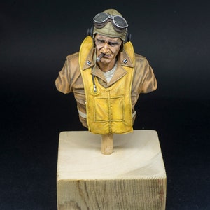 US  WWII Pilot  Bust Figure 200mm