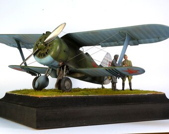 WII Polikarpov I-153 (en ruso: И-153) Caza biplano soviético
