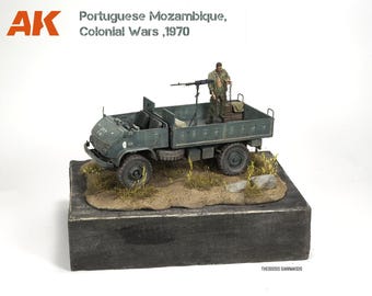 Unimog S 404, Ejército Portugués, Mozambique, 1973