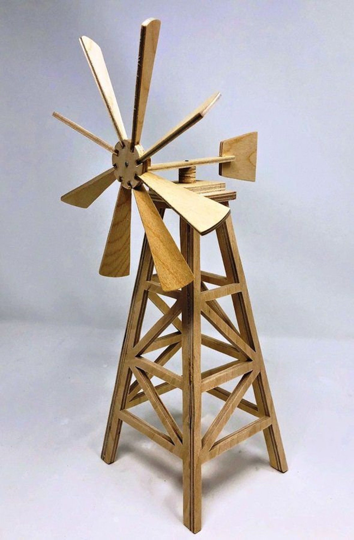 Windmill File Cdr and Dxf Vector Download for Laser Cut Etsy