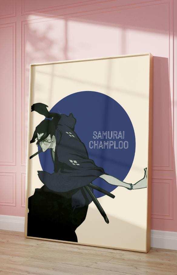 サムライチャンプルー B2サイズ ポスター SAMURAI CHAMPLOO Nujabesが
