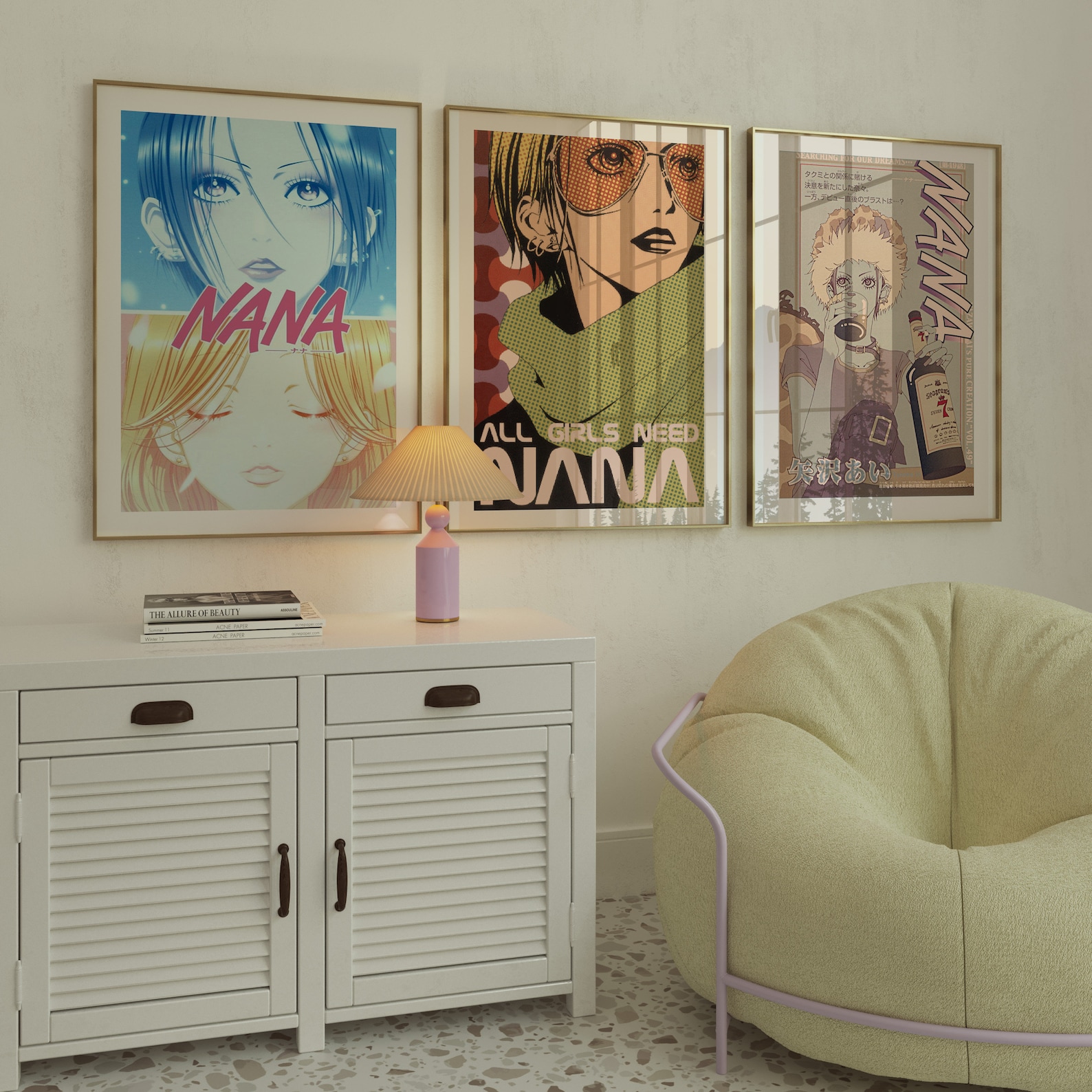 Set of 6 Nana Poster (digital Download), Japan Anime Poster, Poster ...