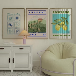 Kitchen Wall Art Print Set 10 , Italian Kitchen Wall Art Set, Gallery Wall Set, Food Lover, Trendy Wall Art, Retro Pasta Aesthetic Poster