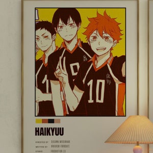 Haikyuu!! The Dumpster Battle Movie Poster Wall Art | 2024 Movie Poster | High Quality Canvas Cloth Poster | Haikyuu!! Digital Poster Print