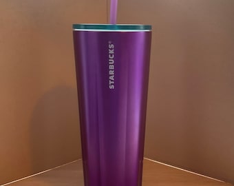 Starbucks 2022 Valentine’s Spring Purple Green/Teal Lid Tumbler