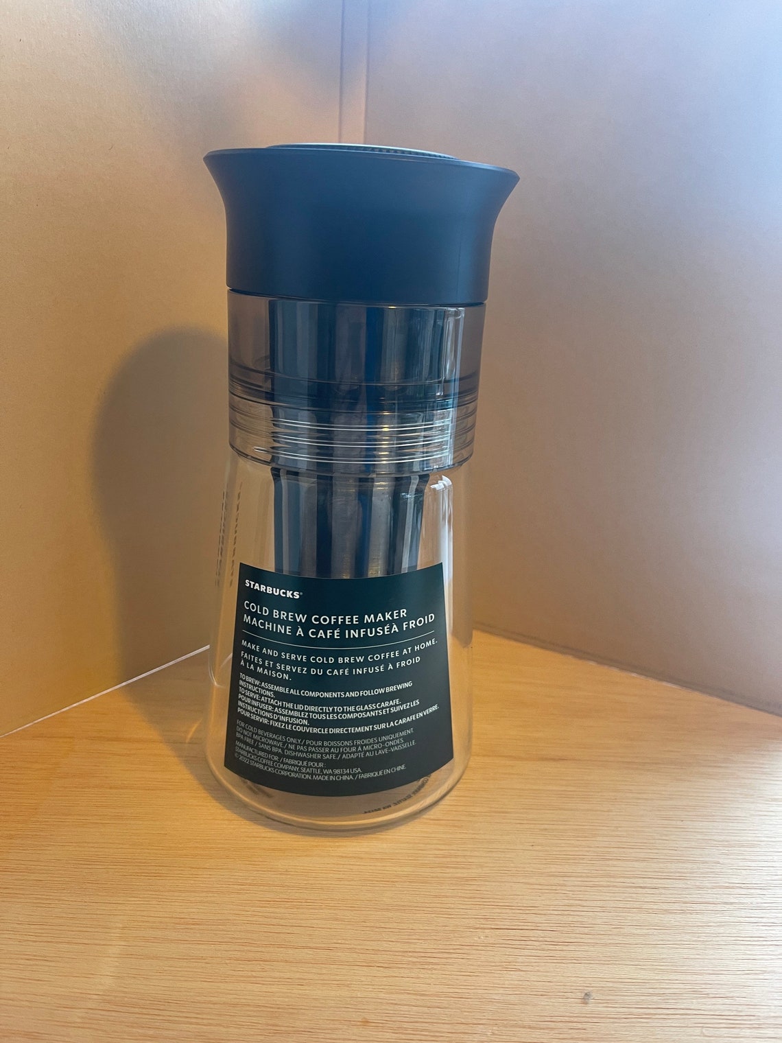 Starbucks Cold Brew Coffee Maker 24 Oz Etsy