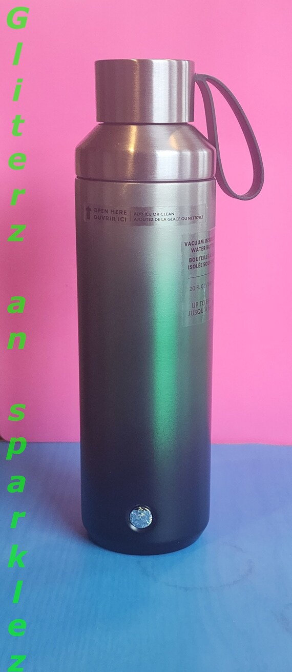 Starbucks SS Silver & Green Thermos 