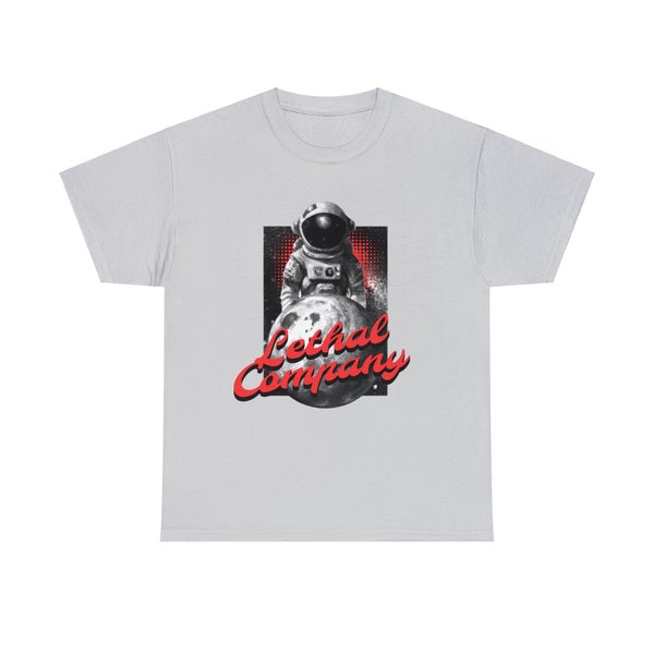 Lethal Company Tee Shirt | Lethal Company Heavy Cotton Unisex Top | Lethal Company Gift