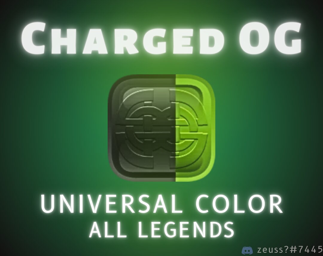 Brawlhalla Charged OG Farbschema Universal Für alle Etsy.de