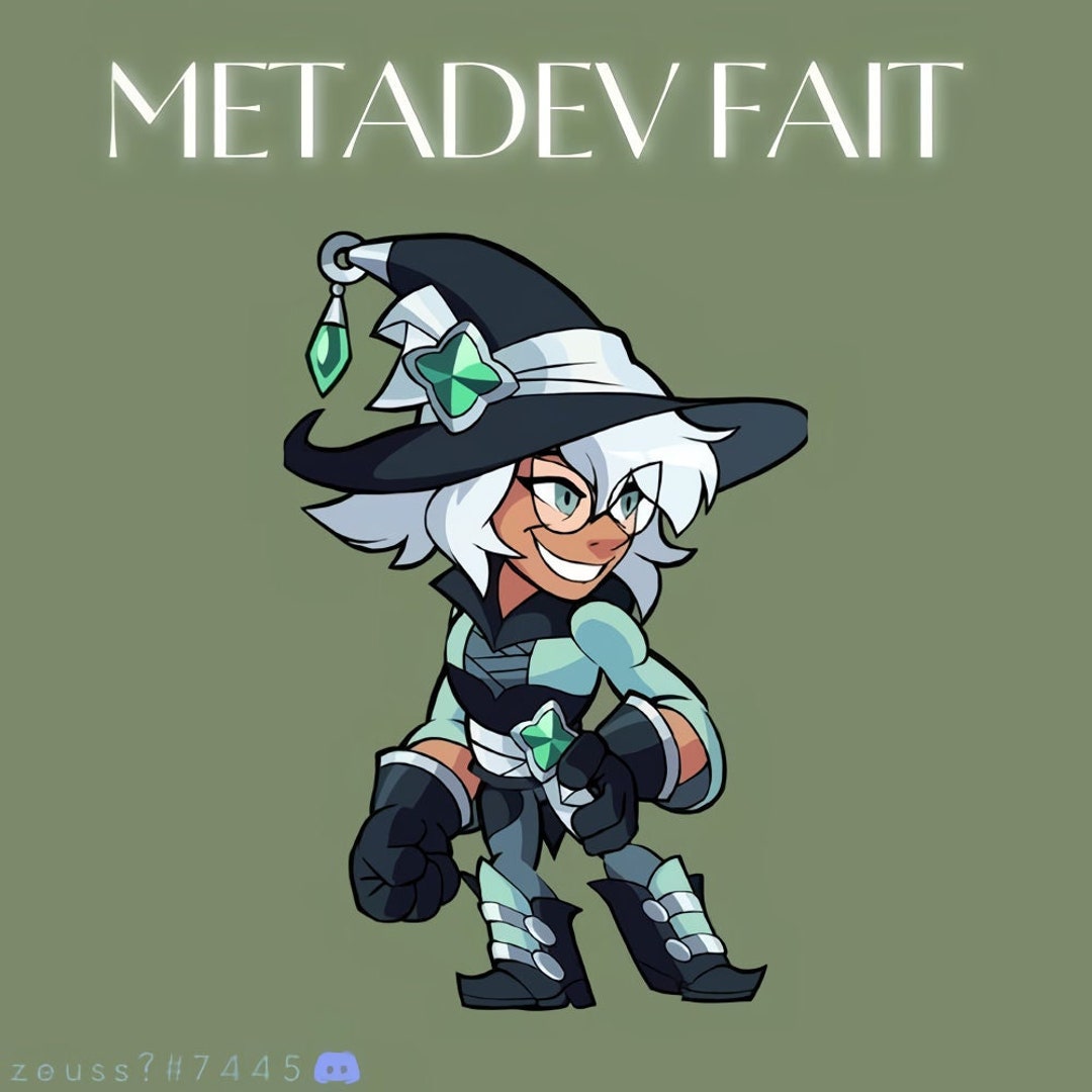 Brawlhalla Metadev Fait Skin Etsy