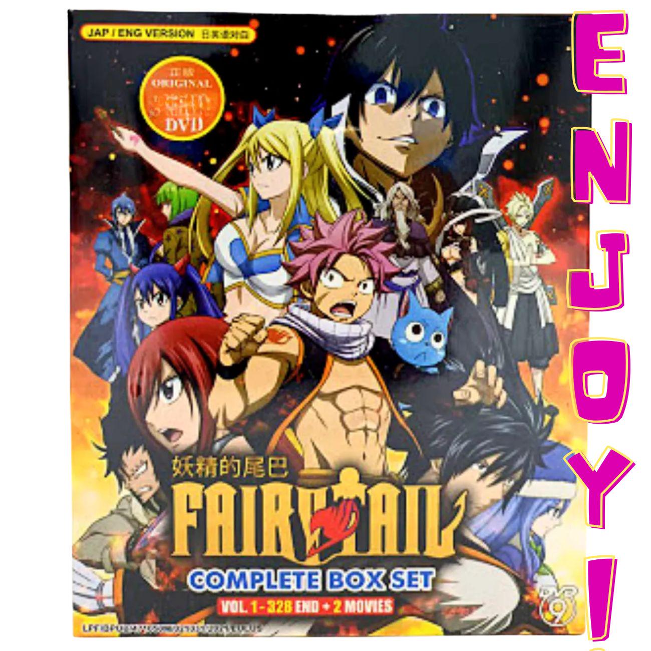 Complete Fairy Tail Anime Series - Etsy