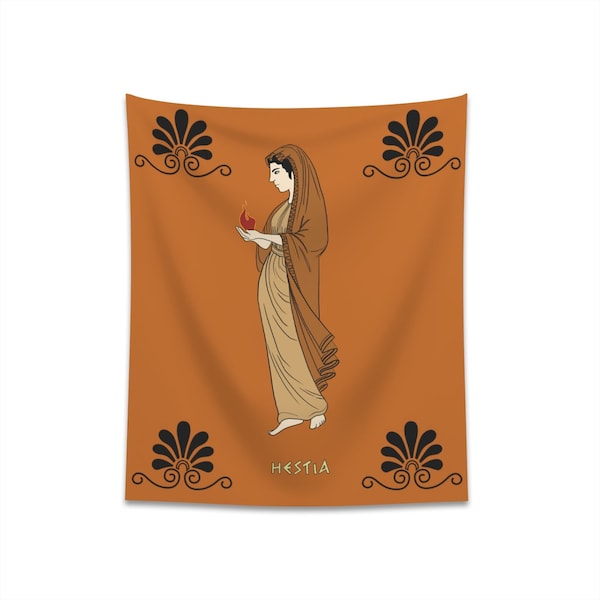 Hestia Goddess Wall Tapestry