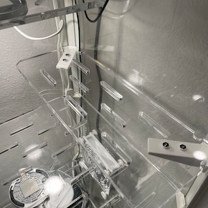 Milsbo Tall Side RISER - Ikea Acrylic Shelves #Greenhouse