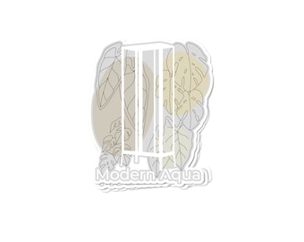 Plant Vinyl IKEA Greenhouse Cabinet Stickers from Modern Aqua