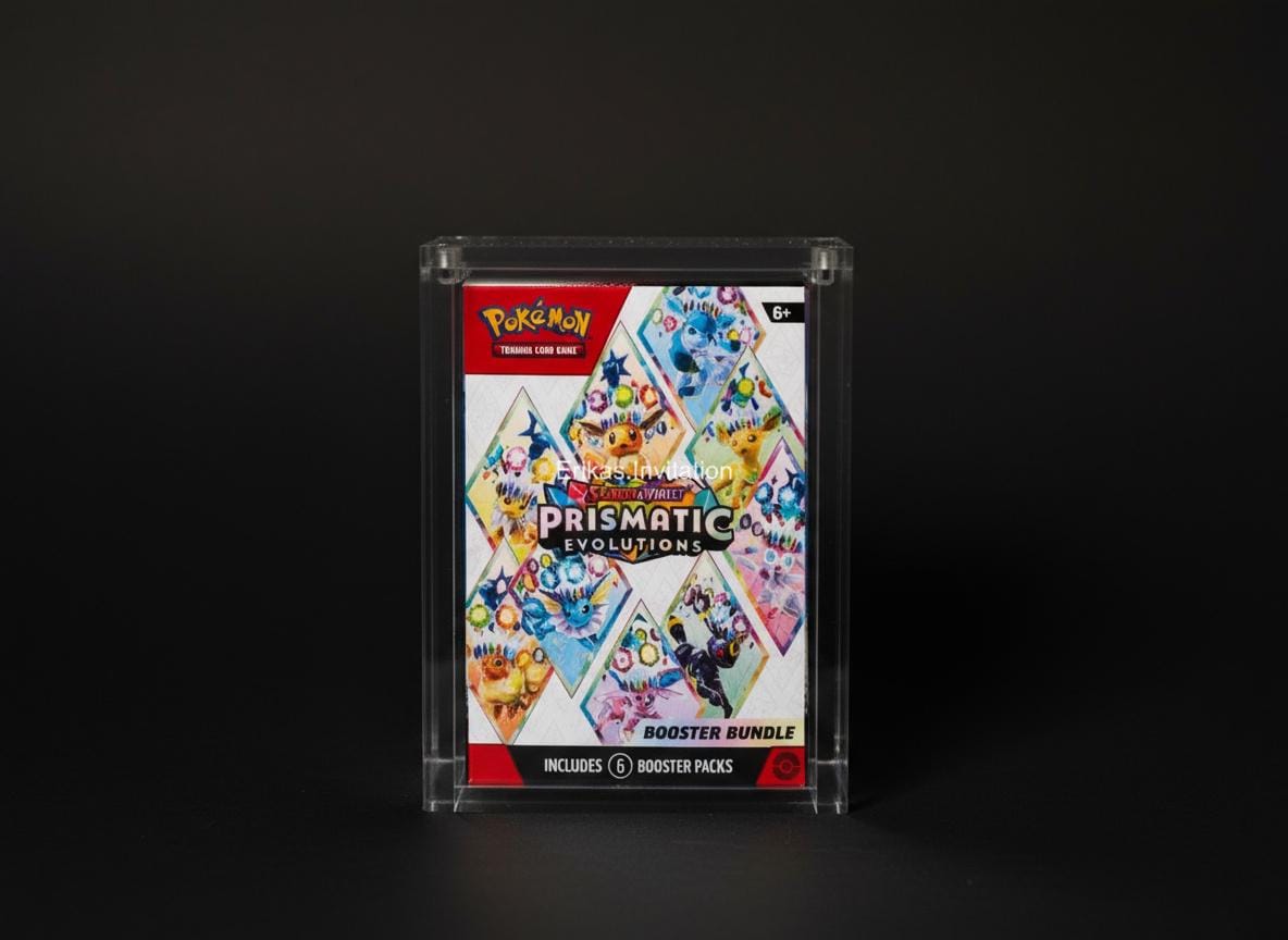 pokemon prismatic evolution booster box case PET Protector for Pokemon Prismatic Evolutions Super Premium Collection –  Pack of 2 Scratch-Resistant, Dustproof Clear Display Case for Pokémon  Cards, Prismatic Evolution Card Display Case : Amazon.ca: Toys & Games main image 0