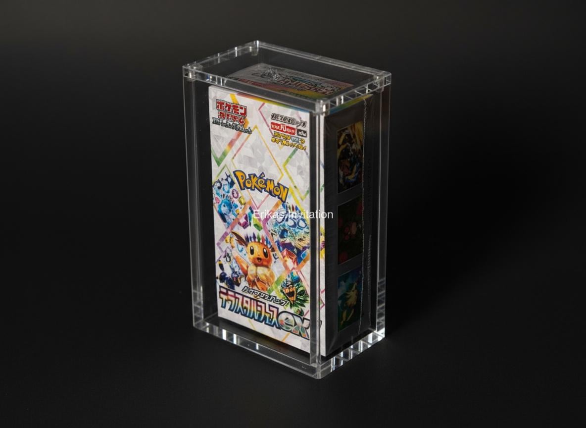 Pokemon (JP) SP Booster Box (10 Pack) Display Case 8mm Thick Acrylic Magnetic - Etsy Pokemon (JP) SP Booster Box (10 Pack) Display Case 8mm Thick Acrylic Magnetic - Etsy