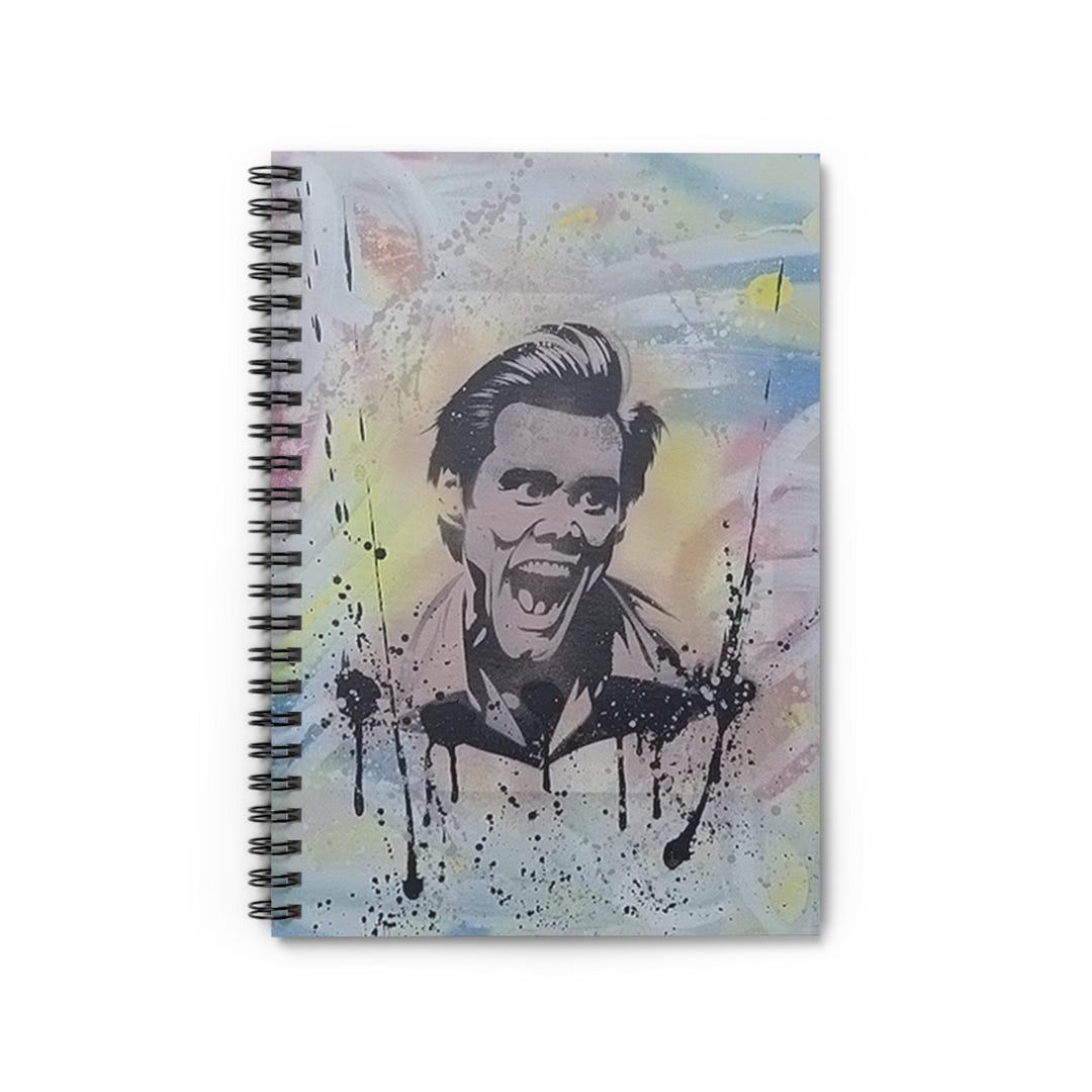 Jim Carrey Notebook - Etsy