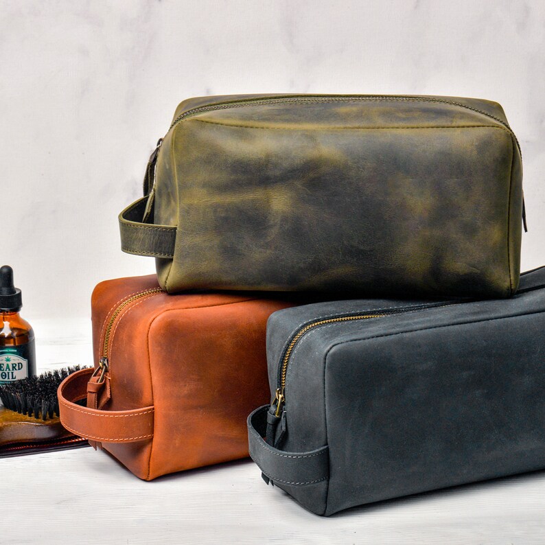 LeatherBagsTX Dopp Kit - Thumbnail 2