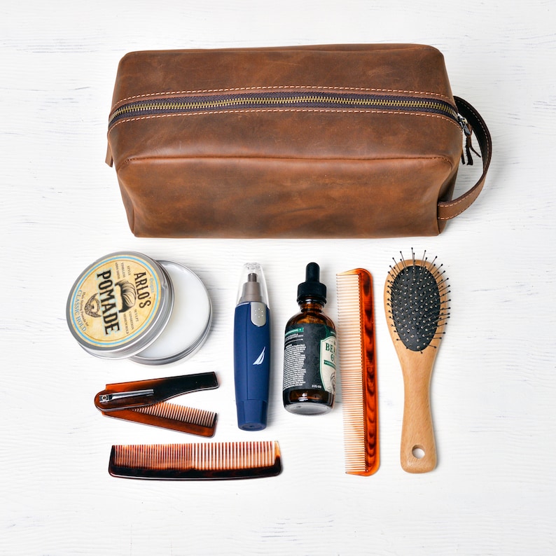 LeatherBagsTX Dopp Kit - Thumbnail 3
