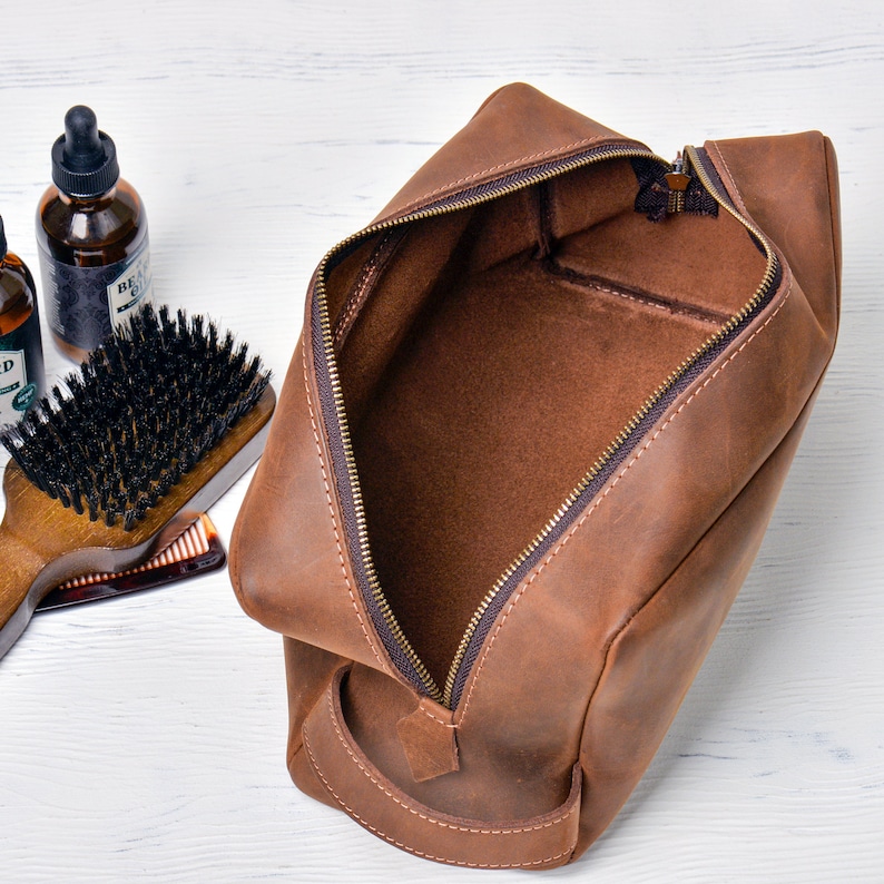 LeatherBagsTX Dopp Kit - Thumbnail 5