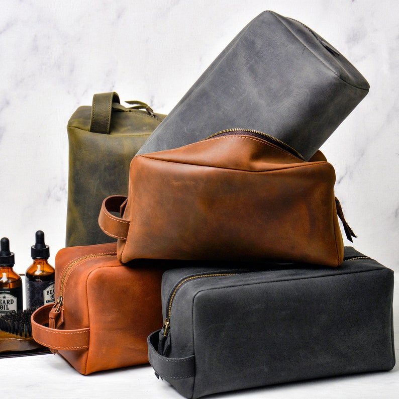 LeatherBagsTX Dopp Kit - Thumbnail 4