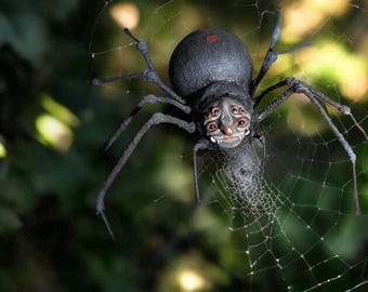 Anansi Spider Art Doll: Fantasy Forest Creature