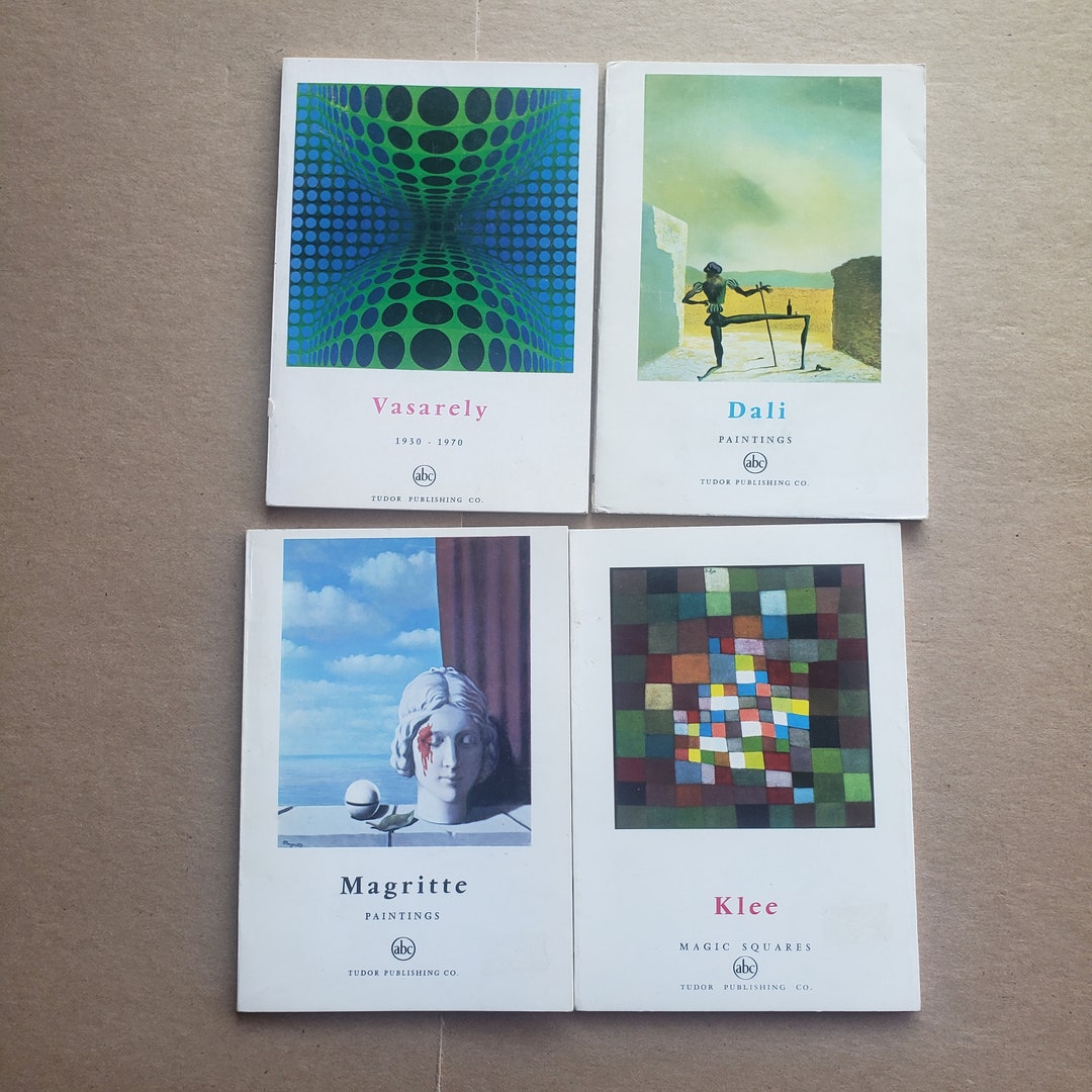 5 Mini Art Books Etsy