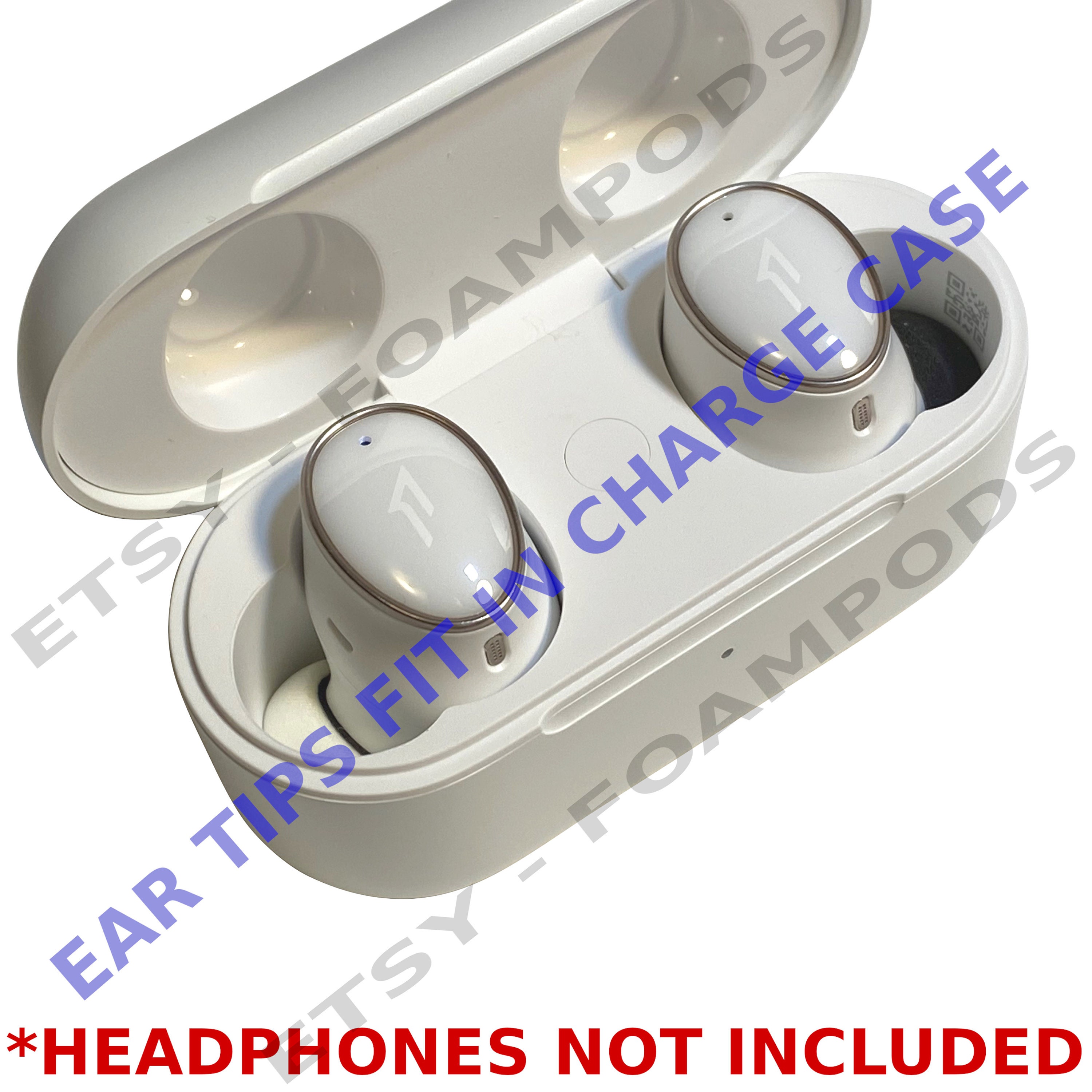 Memory Foam for 1more EVO True Wireless Headphones Foam Ear Tips