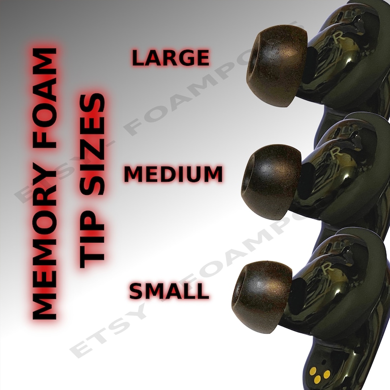 Memory Foam Ear Tips for Bose QuietComfort Earbuds (Ultra, 2nd Gen, 2022, 2023, 2024, 2025): Enhanced Comfort & Bass Bild 4