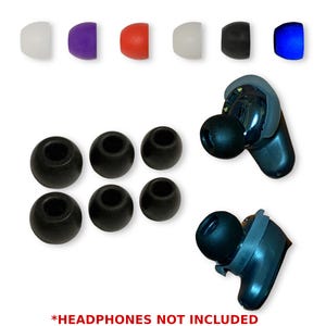 Memory Foam For Skullcandy Method 360 ANC 540 ANC Headphones Foam Ear Tips Earbuds