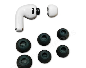 Memory Foam Ear Tips for Apple AirPods Pro 3 (2025 3rd Gen) SM/MD/LG : Multiple Colors